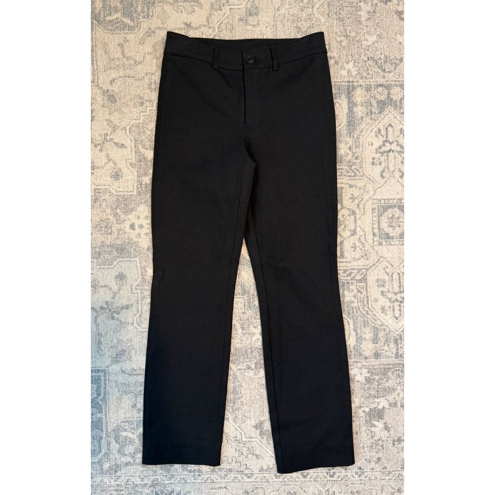 AYR Women's Black Straight Leg Dressy Trouser Pants Size 25 Office Workwear